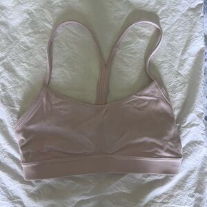 Lululemon pink flow Y bra